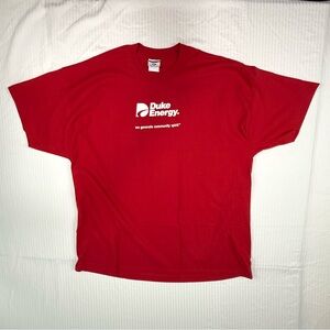 Jerzees Bold Red Short Sleeve Men's Tee
